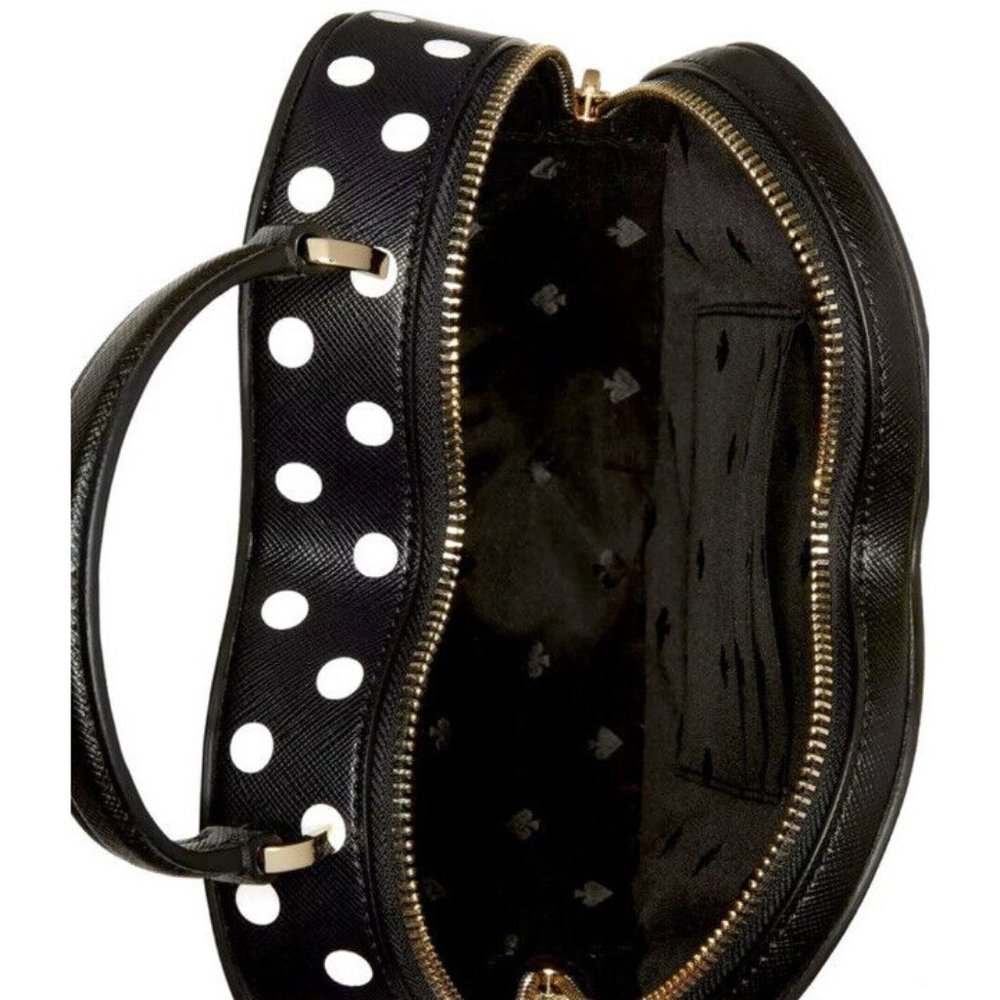 Kate Spade purse Love Shack Heart handbag crossbody in polka dots NWT - Picture 4 of 8